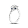Thumbnail Image 1 of Vera Wang 18ct White Gold Sapphire & 0.70ct Diamond Ring