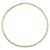 Thumbnail Image 0 of 9ct Two Colour Six Plait 18 Inch Herringbone Chain