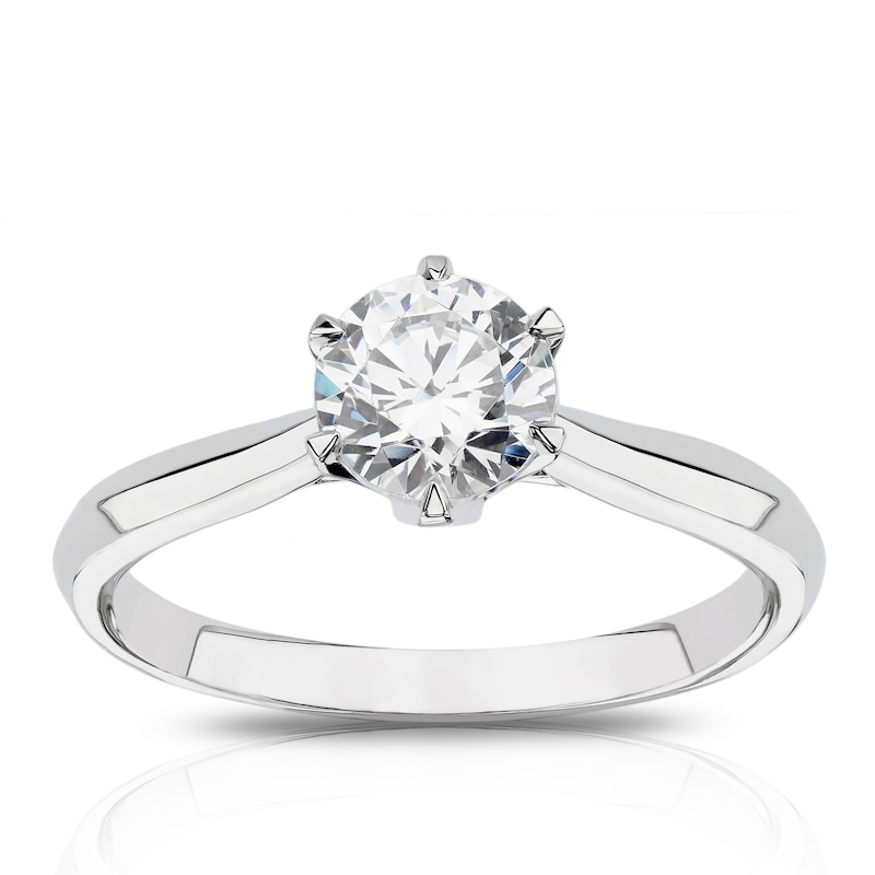 Eternal Diamond Platinum 1ct Total Solitaire Ring