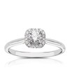 Thumbnail Image 0 of Eternal Diamond Platinum 0.40ct Total Halo Ring