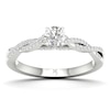 Thumbnail Image 0 of The Diamond Story 18ct White Gold 0.40ct Total Diamond Ring