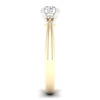 Thumbnail Image 3 of 18ct Yellow Gold & Platinum 0.40ct Diamond Solitaire Ring