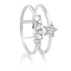 Thumbnail Image 2 of Olivia Burton Celestial Crystal Rhodium Plated Ring - Size O