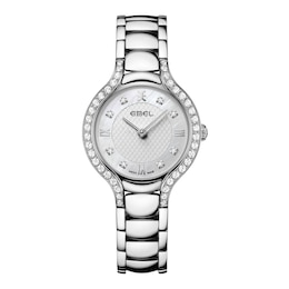 Ebel Beluga Diamond Ladies' Stainless Steel Bracelet Watch