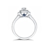 Thumbnail Image 2 of Vera Wang 18ct White Gold 0.95ct Total Diamond Ring