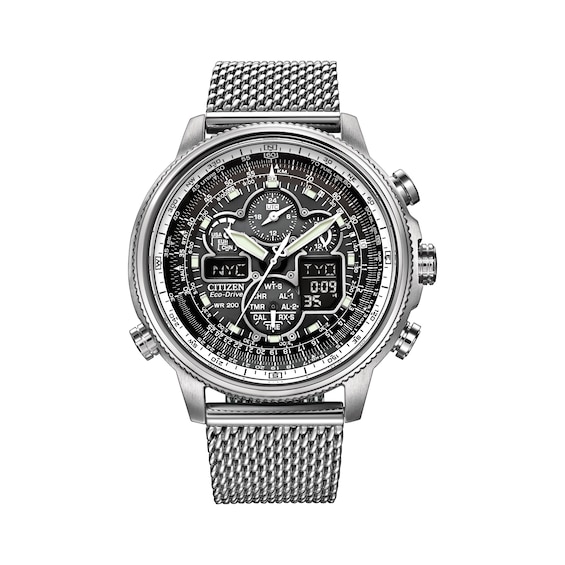 Citizen Eco-Drive Navihawk Men’s A.T Bracelet Watch