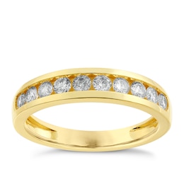 9ct Gold 0.50ct Diamond Ring