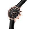 Thumbnail Image 1 of MVMT Nova Ladies' Black Leather Strap Watch