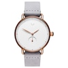 Thumbnail Image 0 of MVMT Bloom Ladies' Grey Leather Strap Watch