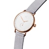 Thumbnail Image 1 of MVMT Bloom Ladies' Grey Leather Strap Watch