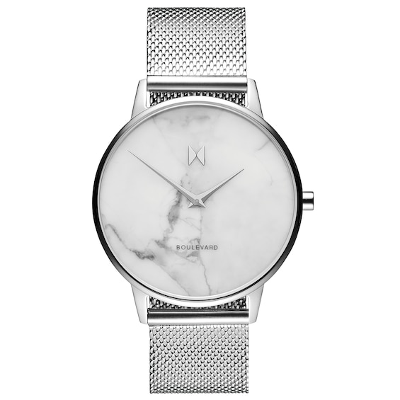 MVMT Boulevard Ladies’ Stainless Steel Mesh Bracelet Watch