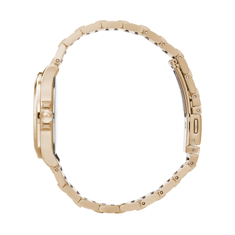 BOSS Diamonds Ladies' Rose Gold Tone Bracelet Watch