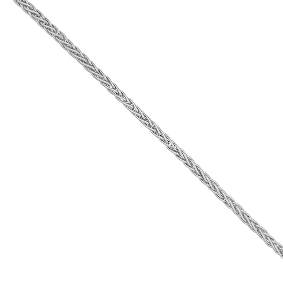 Sterling Silver 26 Inch Spiga Chain