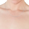 Thumbnail Image 1 of Sterling Silver 26 Inch Dainty Spiga Chain