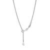 Thumbnail Image 2 of Sterling Silver 26 Inch Dainty Spiga Chain