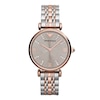 Thumbnail Image 0 of Emporio Armani Ladies' Crystal Baton Two Tone Bracelet Watch