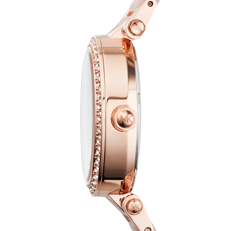 Michael Kors Parker Rose Gold-Tone Bracelet Watch