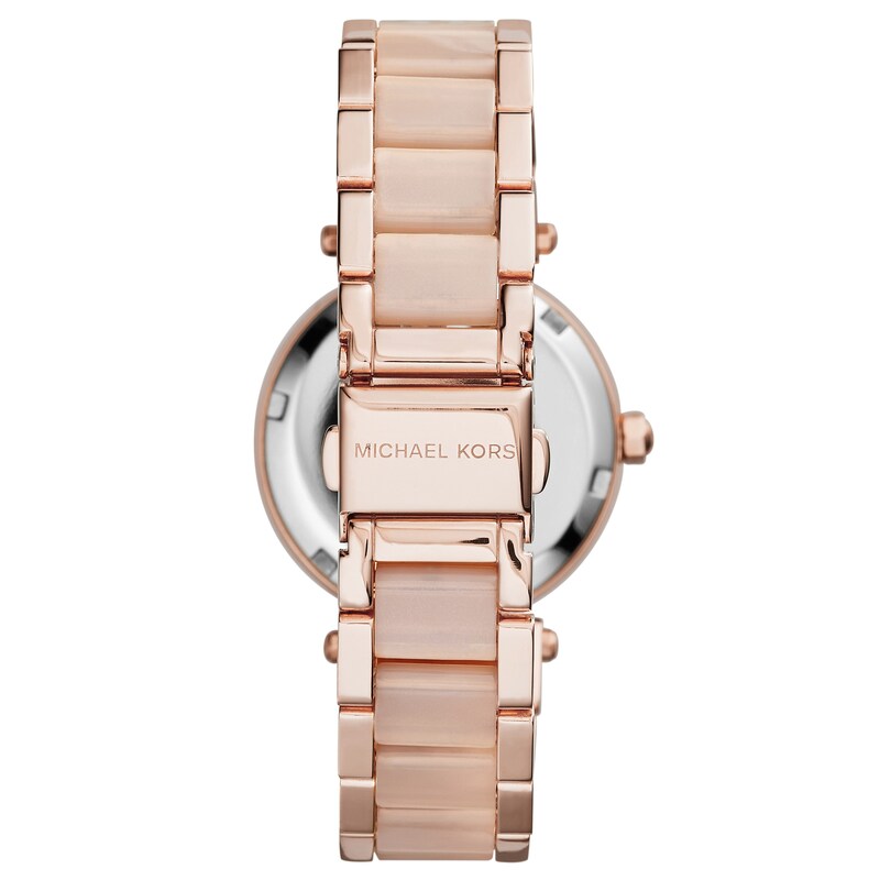 Michael Kors Parker Rose Gold-Tone Bracelet Watch