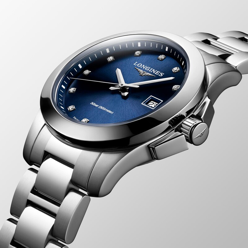 Longines Conquest Ladies' Stainless Steel Bracelet Watch
