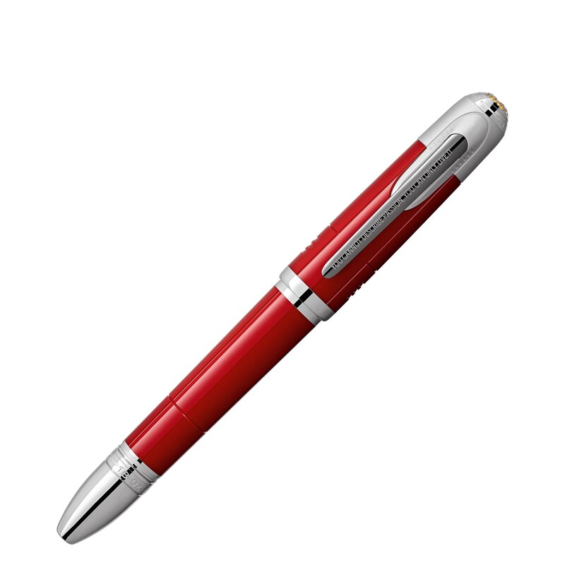 Main Image 1 of Montblanc Enzo Ferrari Red & Silver Rollerball Pen