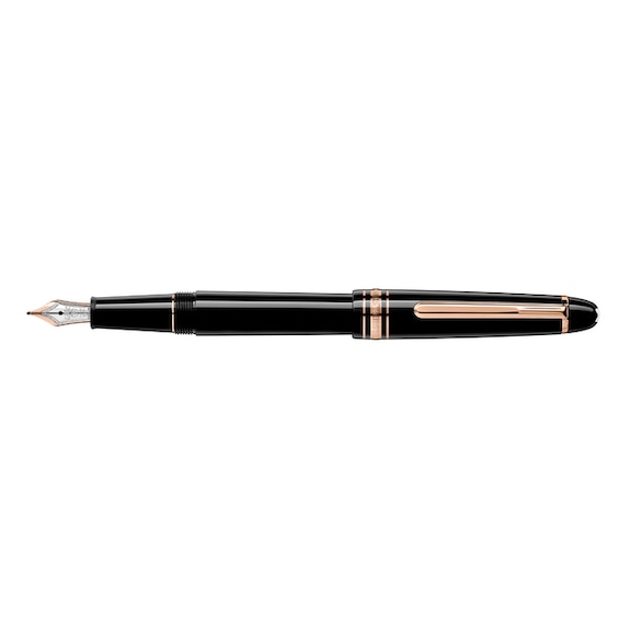 Montblanc Meisterstuck Red Gold-Plated Fountain Pen