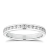 Thumbnail Image 0 of Platinum 0.33ct Channel Set Diamond Ring