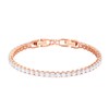 Thumbnail Image 0 of Swarovski Rose Gold Plated Deluxe Tennis Bracelet