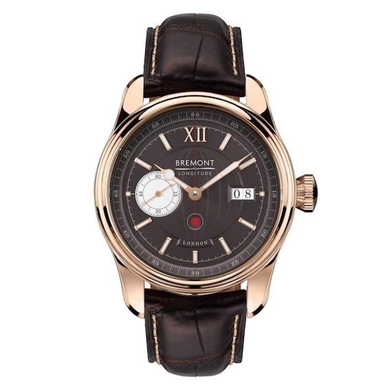 Bremont Longitude Men’s Brown Leather Strap Watch