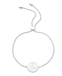 Lauren Ralph Lauren Adjustable Silver Coin Slider Bracelet