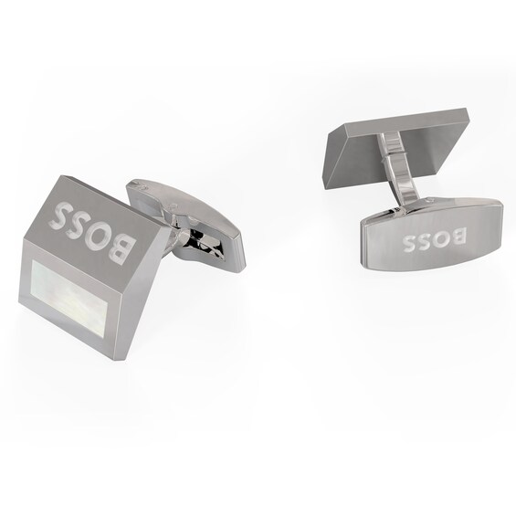 BOSS Men’s Stainless Steel Cufflinks