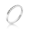 Thumbnail Image 3 of Platinum 0.25ct Diamond Channel Set Eternity Ring