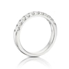 Thumbnail Image 2 of Platinum 0.50ct Diamond Claw Set Eternity Ring
