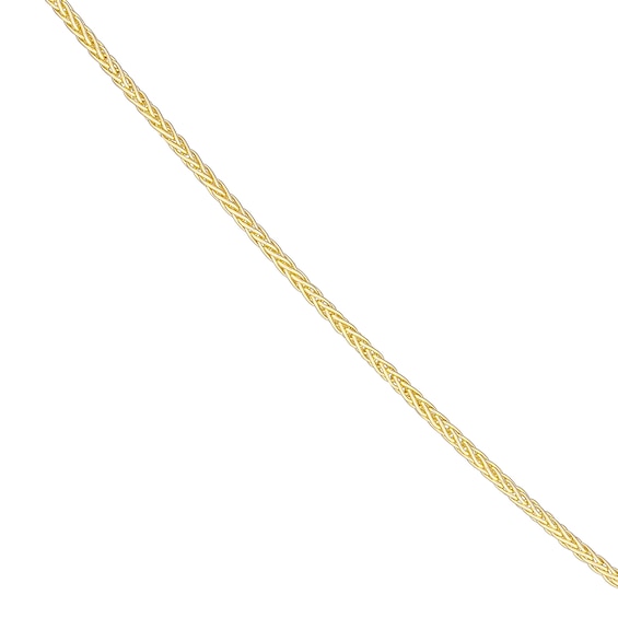 9ct Gold 24 Inch Adjustable Spiga Chain