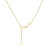 Thumbnail Image 1 of 9ct Gold 24 Inch Adjustable Dainty Spiga Chain