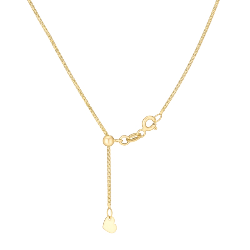 9ct Gold 24 Inch Adjustable Dainty Spiga Chain