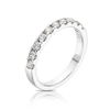 Thumbnail Image 1 of 14ct White Gold 0.50ct Diamond Claw Set Eternity Ring