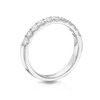 Thumbnail Image 2 of 14ct White Gold 0.50ct Diamond Claw Set Eternity Ring