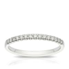 Thumbnail Image 1 of 18ct White Gold 0.15ct Diamond Claw Set Eternity Ring
