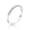 Thumbnail Image 2 of Platinum 0.25ct Diamond Claw Set Eternity Ring