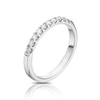 Thumbnail Image 1 of 18ct White Gold 0.25ct Diamond Claw Set Eternity Ring