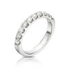 Thumbnail Image 1 of Platinum 0.75ct Diamond Claw Set Eternity Ring