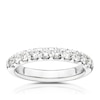Thumbnail Image 1 of 14ct White Gold 0.75ct Diamond Claw Set Eternity Ring