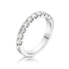 Thumbnail Image 1 of 14ct White Gold 0.75ct Diamond Claw Set Eternity Ring