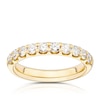 Thumbnail Image 0 of 14ct Yellow Gold 0.75ct Diamond Claw Set Eternity Ring