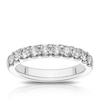 Thumbnail Image 1 of 18ct White Gold 0.75ct Diamond Claw Set Eternity Ring