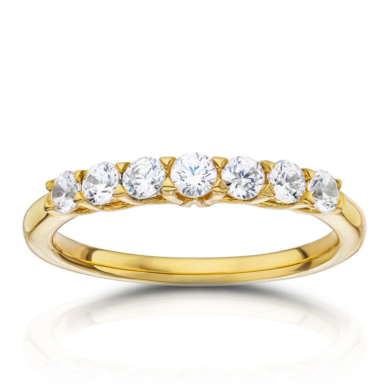 Eternal Diamond 18ct Yellow Gold 0.50ct Total Eternity Ring