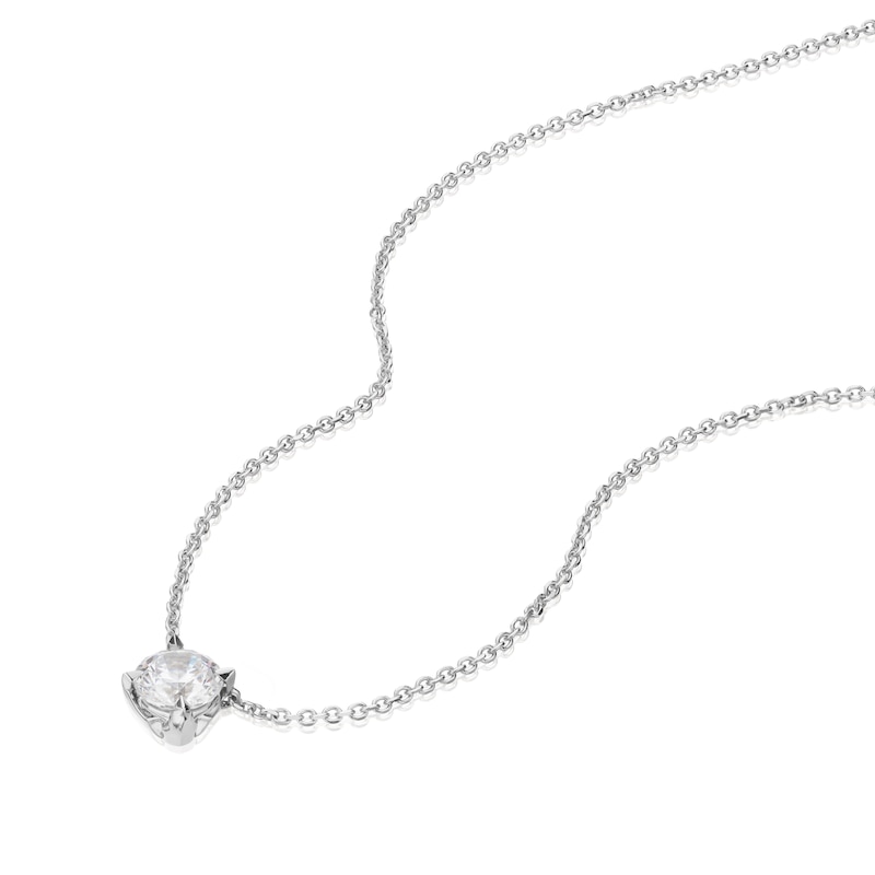 Main Image 2 of Eternal Diamond 18ct White Gold 0.50ct Total Pendant