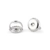 Thumbnail Image 3 of Eternal Diamond 18ct White Gold 0.75ct Total Hoop Earrings