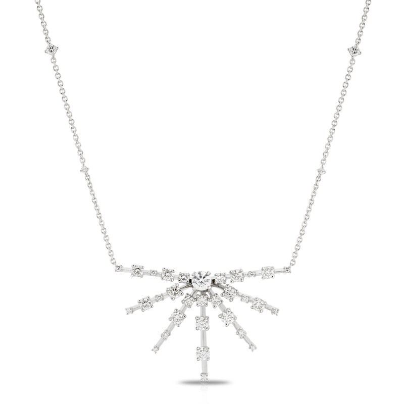 Eternal Diamond 18ct White Gold 2ct Total Necklace