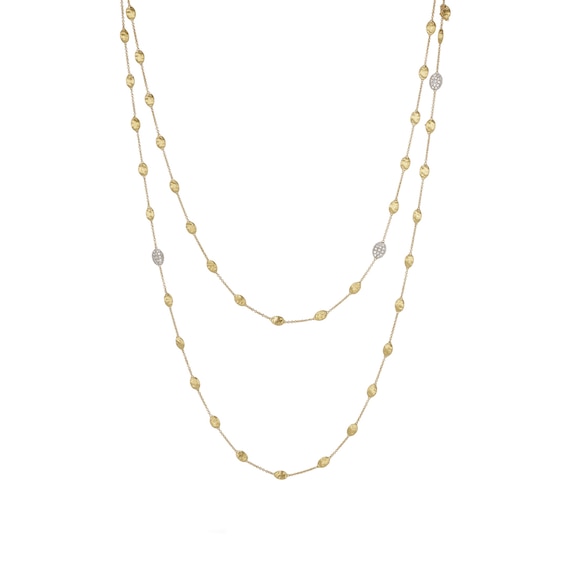 Marco Bicego Siviglia 18ct Gold 0.60ct Diamond Necklace